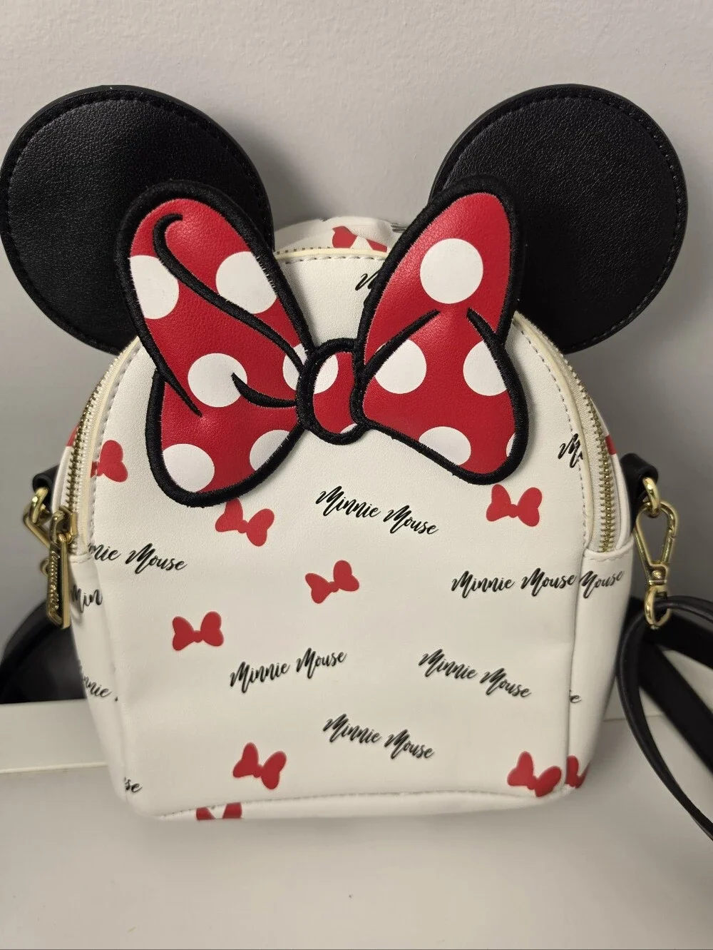 Minnie Mouse Loungefly Disney Minnie Mouse Signature Mini Backpack